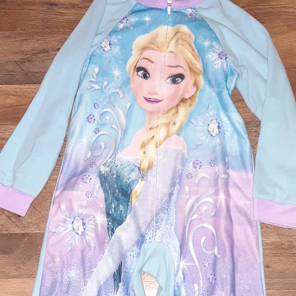 ⭐ Disney timeless "FROZEN.... ANNA" Fleece pajama size 7/8 (M) - Picture 2 of 3